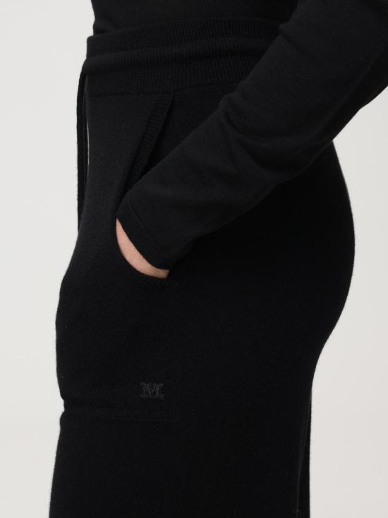  막스마라 스트레이트 팬츠 2313360133600 004 Black - MAX MARA