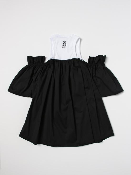  [키즈] 파트리지아페페 원피스 7A0446A233 J3Q6 Black - PATRIZIA PEPE