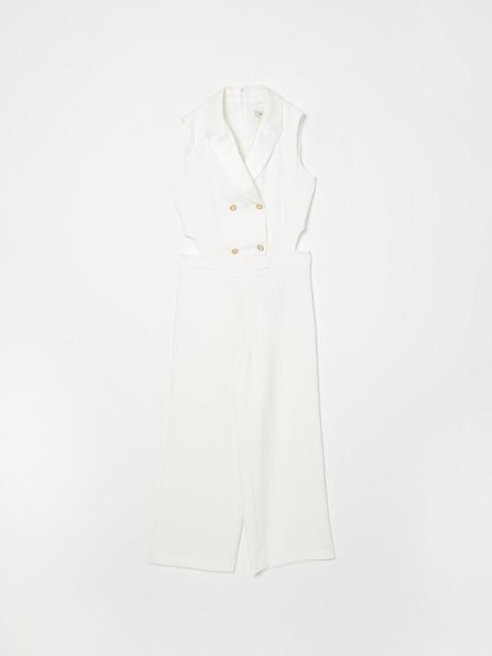 25FW [키즈] 트윈셋 오버롤 251GJ2QN4 00808 White