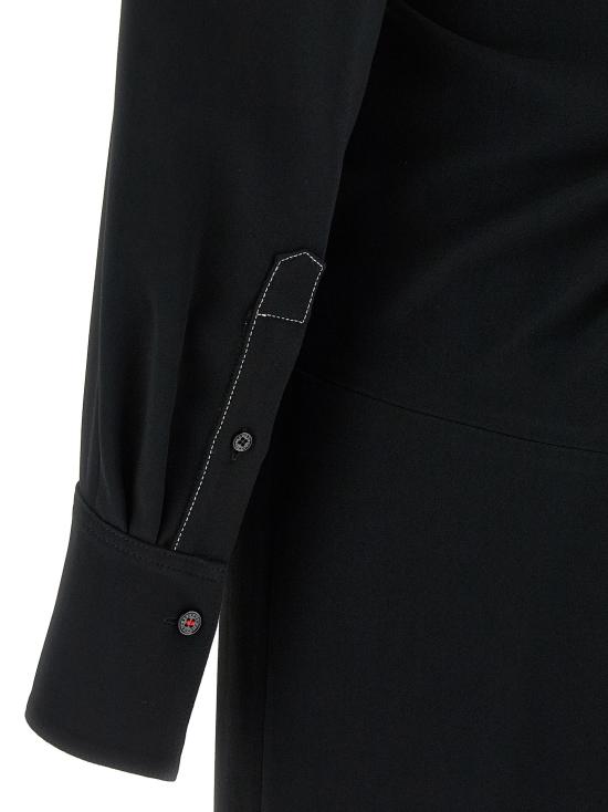 25FW 빅토리아 베컴 미디 원피스 1325WDR006598ABLACK - VICTORIA BECKHAM