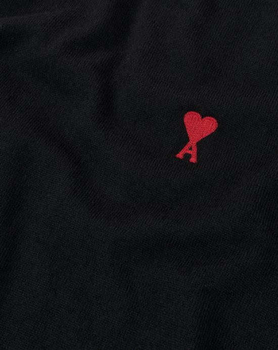  아미 스웨터 HKS826001 009 Black - AMI