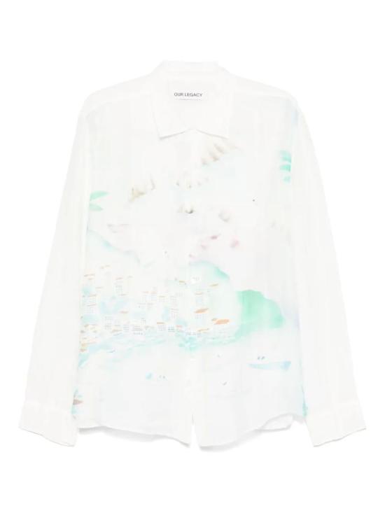 25SS 아워레가시 긴팔 셔츠 M2252AS WHITE DOM