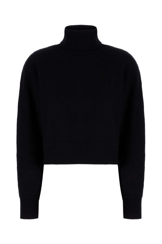 25FW 마이클 코어스 터틀넥 MT5617UF2G 001 BLACK