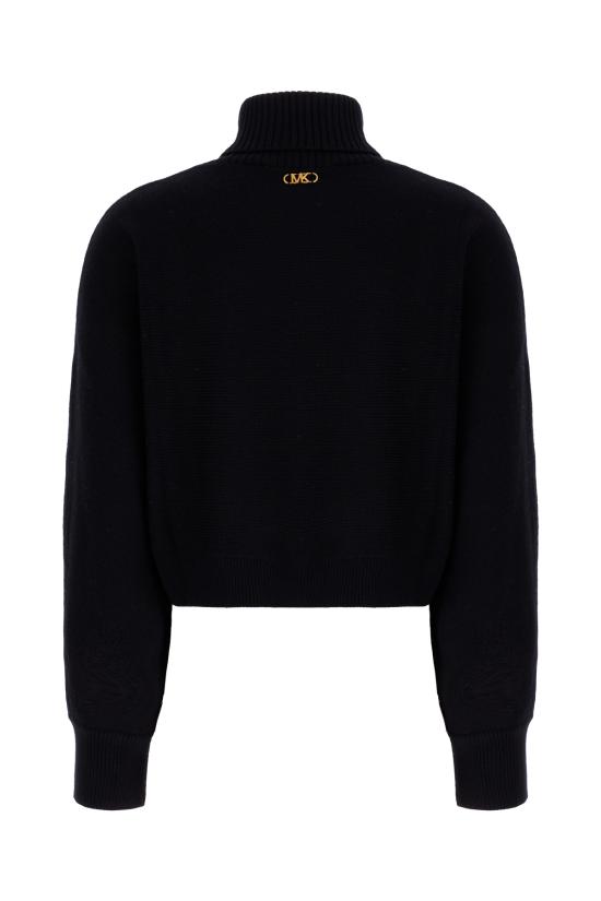 25FW 마이클 코어스 터틀넥 MT5617UF2G 001 BLACK - MICHAEL KORS