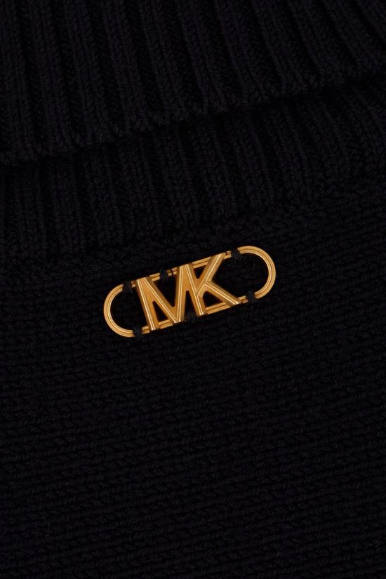 25FW 마이클 코어스 터틀넥 MT5617UF2G 001 BLACK - MICHAEL KORS