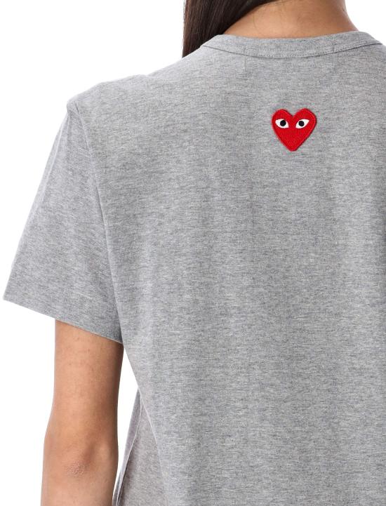 26SS 꼼데가르송 반팔 티셔츠 AX T340 051 2 GREY DOM - COMME DES GARCONS