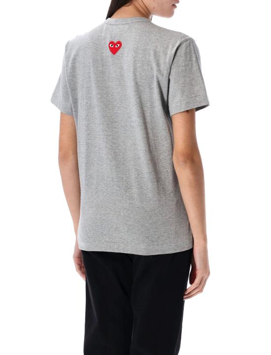 26SS 꼼데가르송 반팔 티셔츠 AX T340 051 2 GREY DOM - COMME DES GARCONS