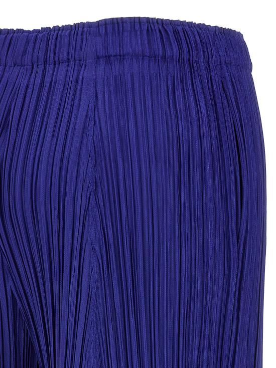 25SS 플리츠플리즈 수트 팬츠 PP56JF37372 BLUE DOM - PLEATS PLEASE
