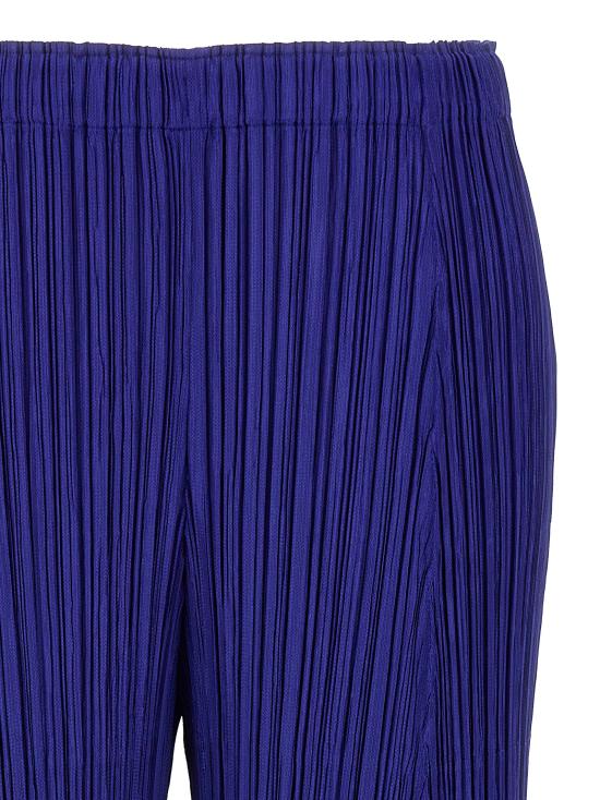 25SS 플리츠플리즈 수트 팬츠 PP56JF37372 BLUE DOM - PLEATS PLEASE