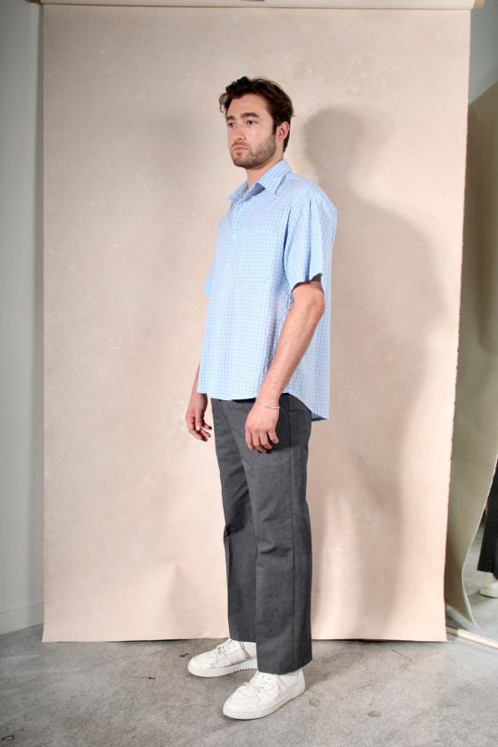  더 엔케이씨 스토어 반팔 셔츠 Nkc 스토어 에디 반팔 버튼 다운 - The NKC Store