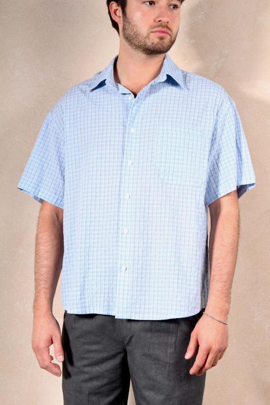  더 엔케이씨 스토어 반팔 셔츠 Nkc 스토어 에디 반팔 버튼 다운