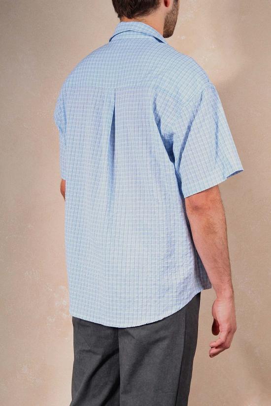  더 엔케이씨 스토어 반팔 셔츠 Nkc 스토어 에디 반팔 버튼 다운 - The NKC Store