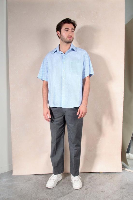  더 엔케이씨 스토어 반팔 셔츠 Nkc 스토어 에디 반팔 버튼 다운 - The NKC Store