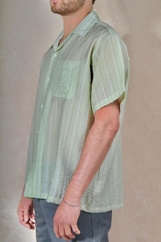  더 엔케이씨 스토어 반팔 셔츠 Nkc 스토어 에디 반팔 버튼 다운 - The NKC Store