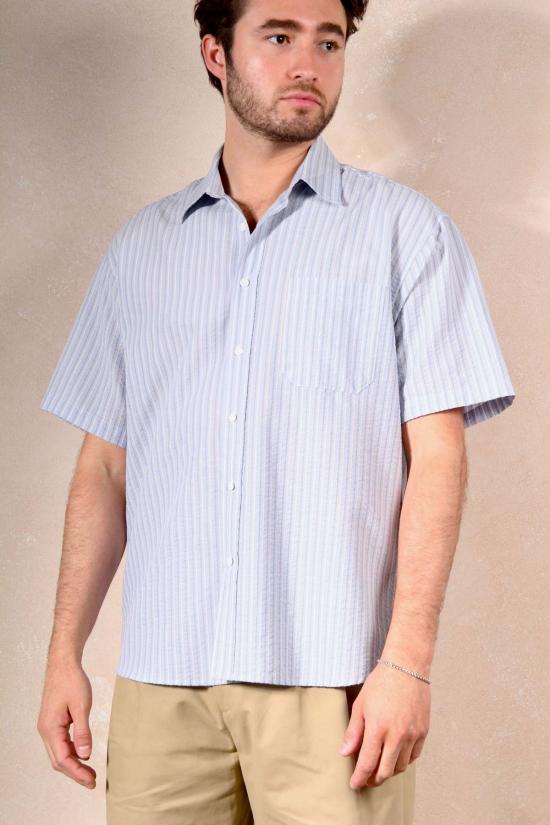  더 엔케이씨 스토어 반팔 셔츠 Nkc 스토어 에디 반팔 버튼 다운 - The NKC Store