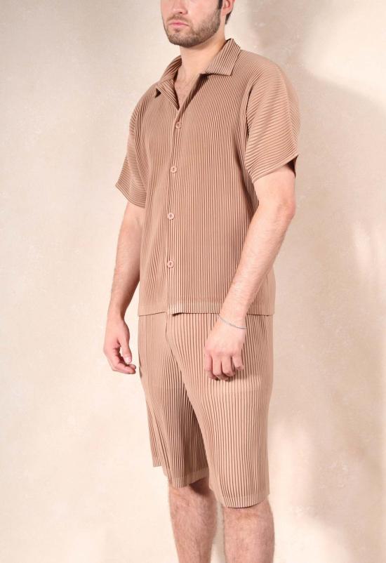  더 엔케이씨 스토어 숏팬츠 Nkc 스토어 미드 플리츠 - The NKC Store