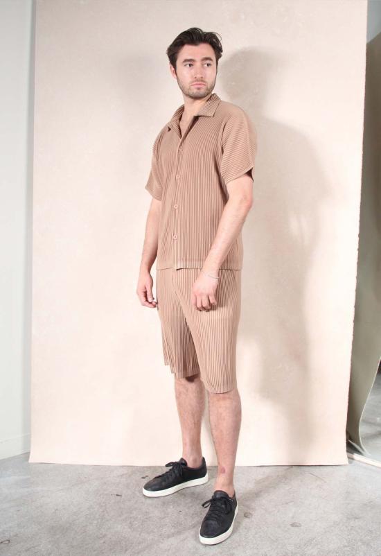  더 엔케이씨 스토어 숏팬츠 Nkc 스토어 미드 플리츠 - The NKC Store