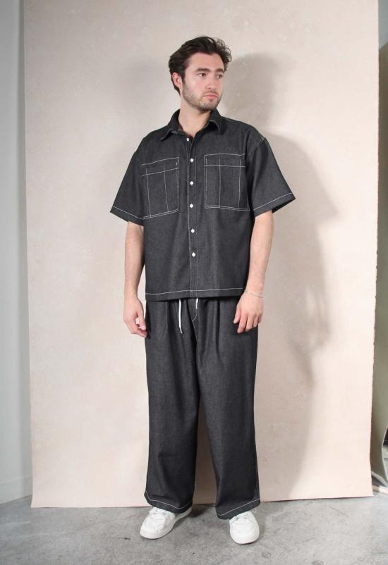  더 엔케이씨 스토어 데님 팬츠 Nkc 스토어 드레이 팬츠 - The NKC Store