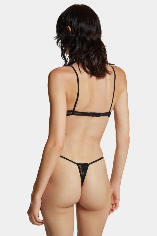 25SS 디스퀘어드2 브라 D8R085840 001 BLACK - DSQUARED2