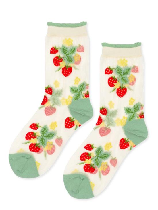  한셀 프롬 바젤 양말 한젤 프롬 바젤 와일드 스트로베리 시어 크루