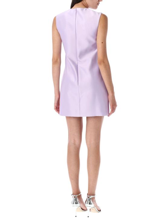 25FW 셀프 포트레이트 숏 원피스 PF25016SAL LILLAC LILAC - SELF PORTRAIT