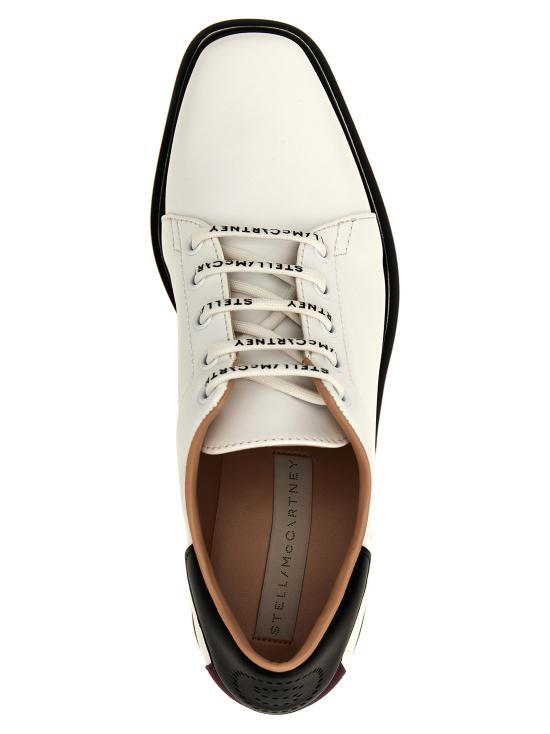 25FW 스텔라 맥카트니 스니커즈 810078E000549222 White Black - STELLA MCCARTNEY