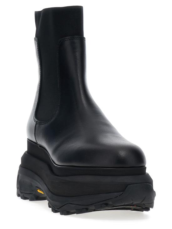 26SS 사카이 부츠 SCW258001 Black - SACAI