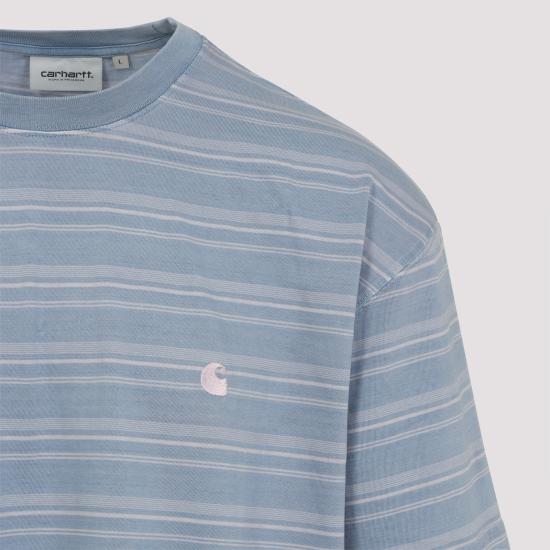 25FW 칼하트 WIP 반팔 티셔츠 I03516830B5X BRODINE STRIPE SORRENT - CARHARTT WIP