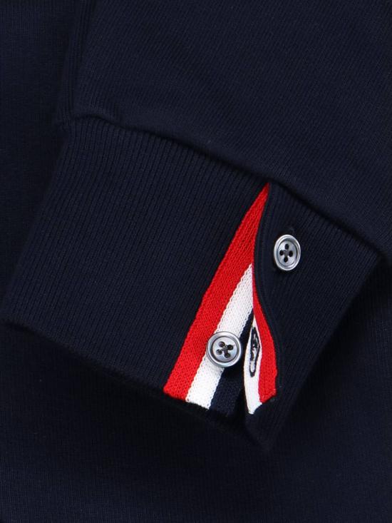 26SS 톰브라운 센터백 RWB 스트라이프 MJT085A03377 415 BLUE - THOM BROWNE