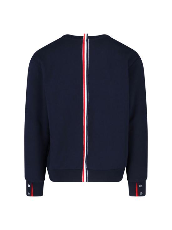 26SS 톰브라운 센터백 RWB 스트라이프 MJT085A03377 415 BLUE - THOM BROWNE