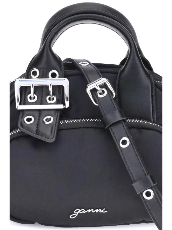 25FW 가니 토트백 A6738 099 BLACK - GANNI