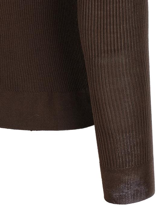 25FW 마그다뷰트림 스웨터 318725BROWN - MAGDA BUTRYM