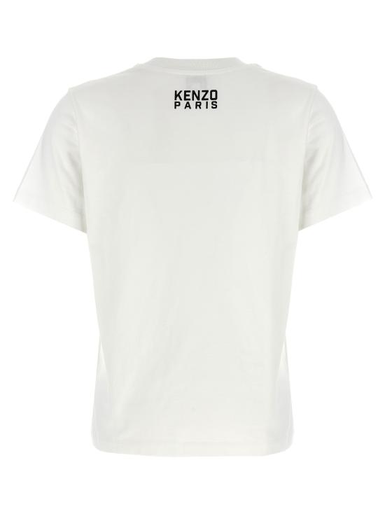 25FW 겐조 탑 FF62TS3524SO02 White - KENZO