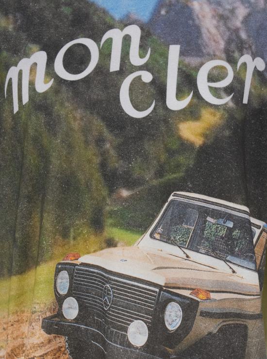 25SS 몽클레어 반팔 티셔츠 8C0000389AB9816 Green - MONCLER