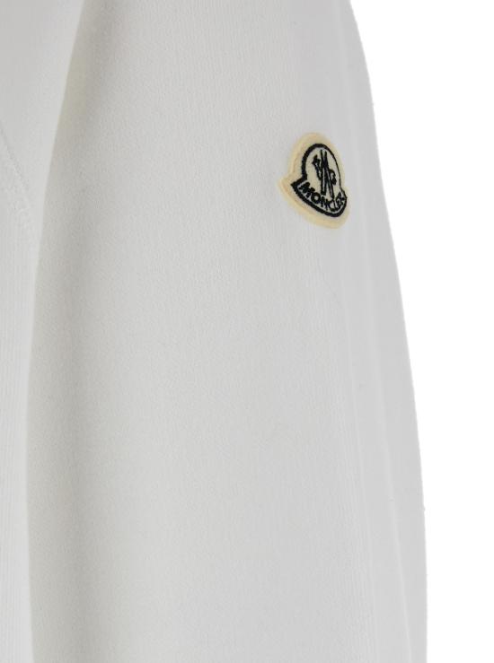 25SS 몽클레어 X FRAGMENT 카툰 로고 코튼 후드 8G00001M5214001 White - MONCLER