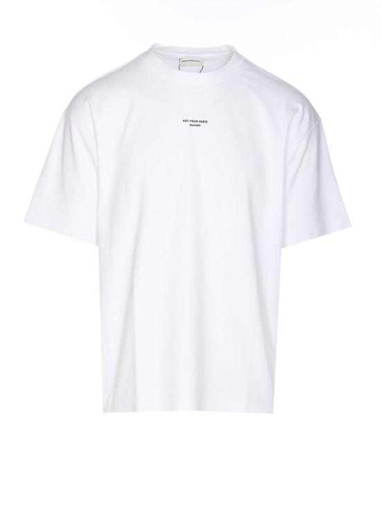 26SS 드롤드무슈 반팔 티셔츠 TS202CO002OPW White - DROLE DE MONSIEUR