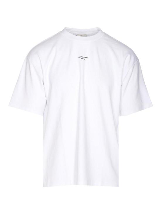 26SS 드롤드무슈 반팔 티셔츠 TS202CO002OPW White