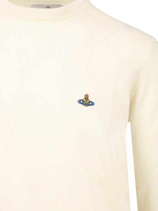  비비안웨스트우드 스웨터 27010012Y0037A408 White - VIVIENNE WESTWOOD