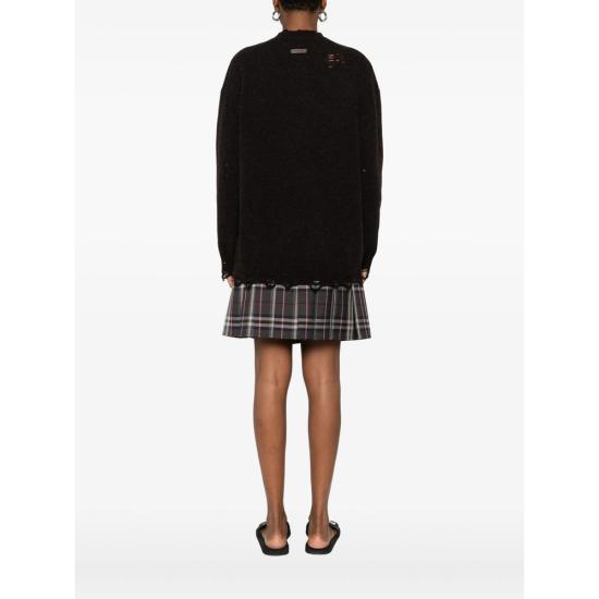 25FW 모스키노 긴팔 티셔츠 5503 A0931 0102 BROWN - MOSCHINO