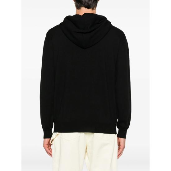 25FW 모스키노 후드 티셔츠 5200 V0928 2555 BLACK - MOSCHINO