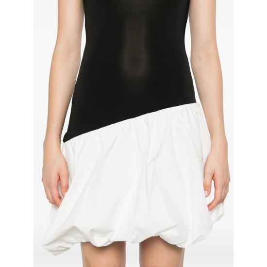 25FW 바움 운드 페르드가르텐 숏 원피스 24276 C9999 BLACK WHITE - BAUM UND PFERDGARTEN