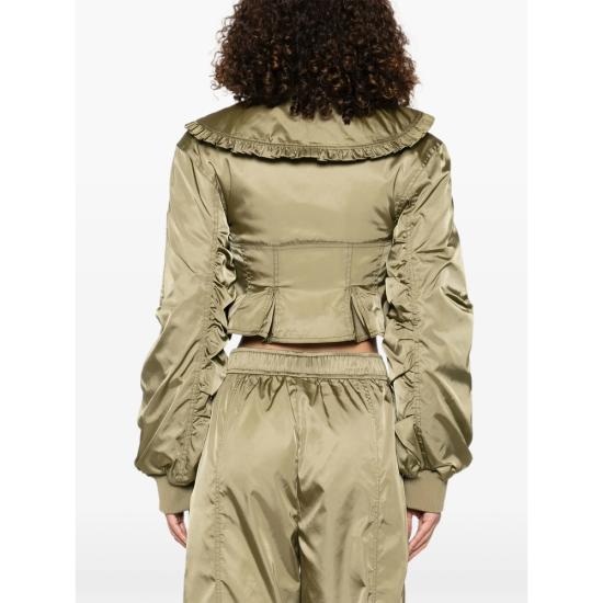 25FW 가니 봄버 자켓 W0410 028 GREEN - GANNI