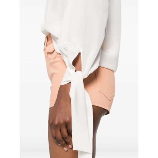 25FW 막스마라 스튜디오 블라우스 EDOTTO 144 042 NEUTRALS - MAX MARA STUDIO