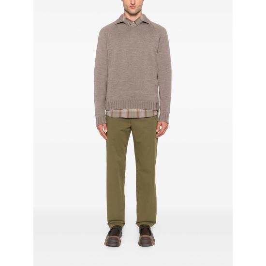 25FW 자노네 스웨터 810302 ZN286 Z2873 BROWN - ZANONE