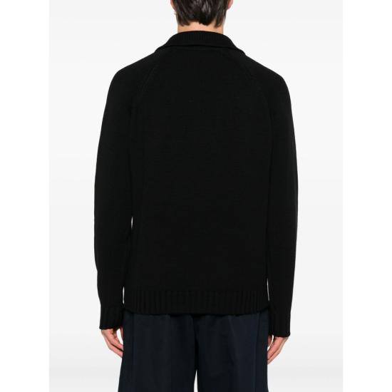 25FW 자노네 스웨터 810302 ZN286 Z0015 BLACK - ZANONE