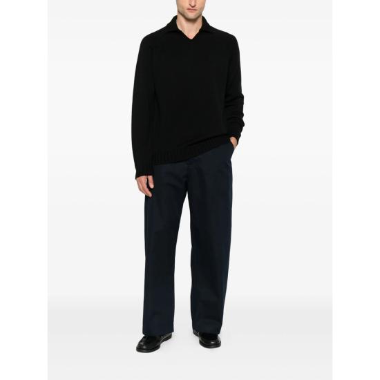 25FW 자노네 스웨터 810302 ZN286 Z0015 BLACK - ZANONE