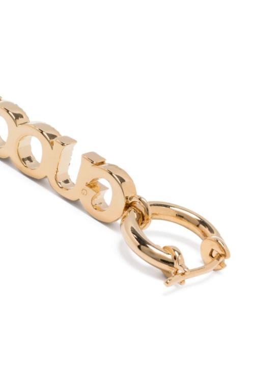 25FW 구찌 모노 로고 이어링 774706J1D508031 Gold - GUCCI