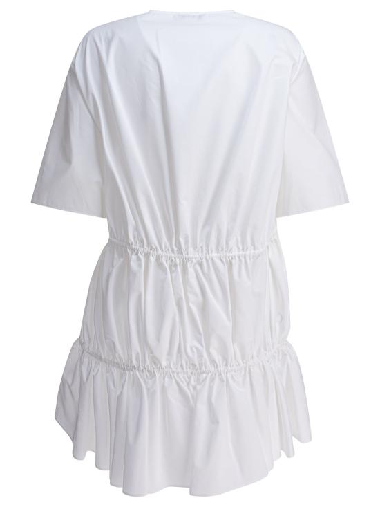 25FW 알라이아 숏 원피스 AA9R2659T611B000 White - ALAIA
