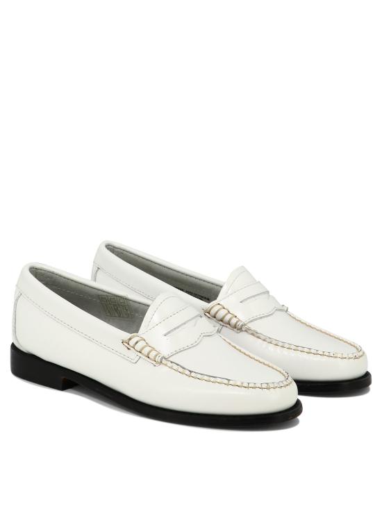  지에이치 바스앤코 로퍼 BA41010010 White - G.H. BASS & CO.