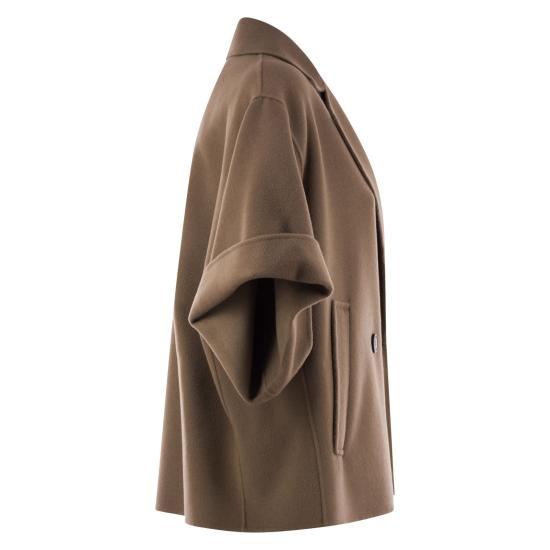 25FW 위켄드막스마라 PERA 페라 버진 울 숏 코트  2525086021600 BROWN - WEEKEND MAX MARA